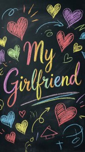 Chalkboard Love Doodles