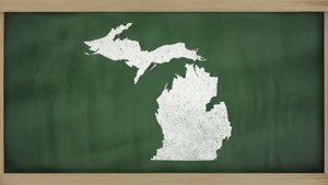 Chalkboard Michigan
