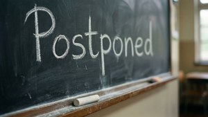 Chalkboard Notice