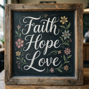 Chalkboard Serenity