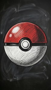 Chalkboard Sketch Pokeball