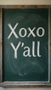 Chalkboard XOXO