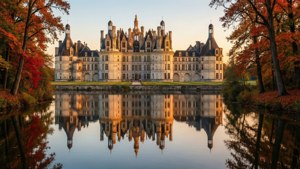 Chambord Autumn Reflection