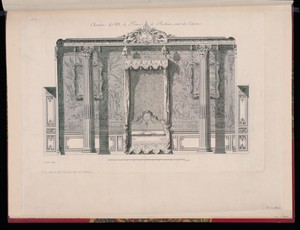 Chambre de M. le Prince de Rohan, coté de l'alcove