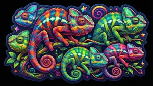 Chameleon Rainbow Vine