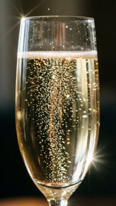 Champagne Bubbles Glint