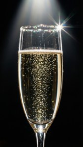 Champagne Toast Glint