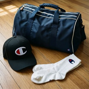 Champion Accessories Flat Lay