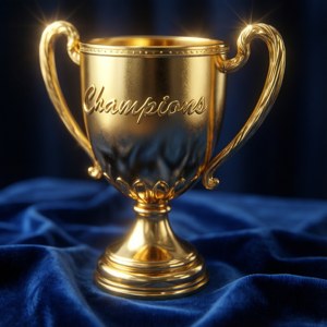Championship Trophy Close-Up