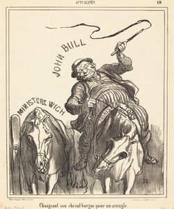 Changeant son cheval borgne pour un aveugle