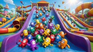 Chaotic Slide Tumble