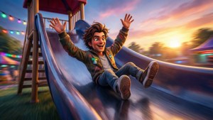 Chaotic Slide Tumble