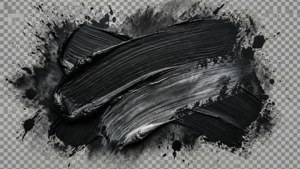 Charcoal Brush Grunge Overlay