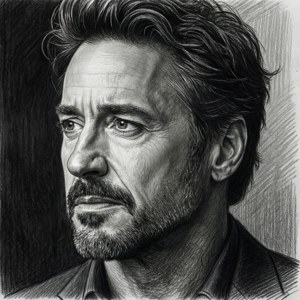 Charcoal Sketch Art