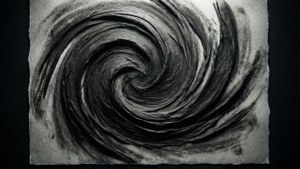 Charcoal Swirls