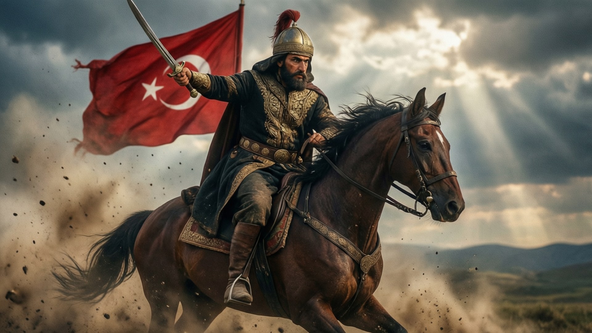 Charge of the Sultan by Wallpapers.art Studio