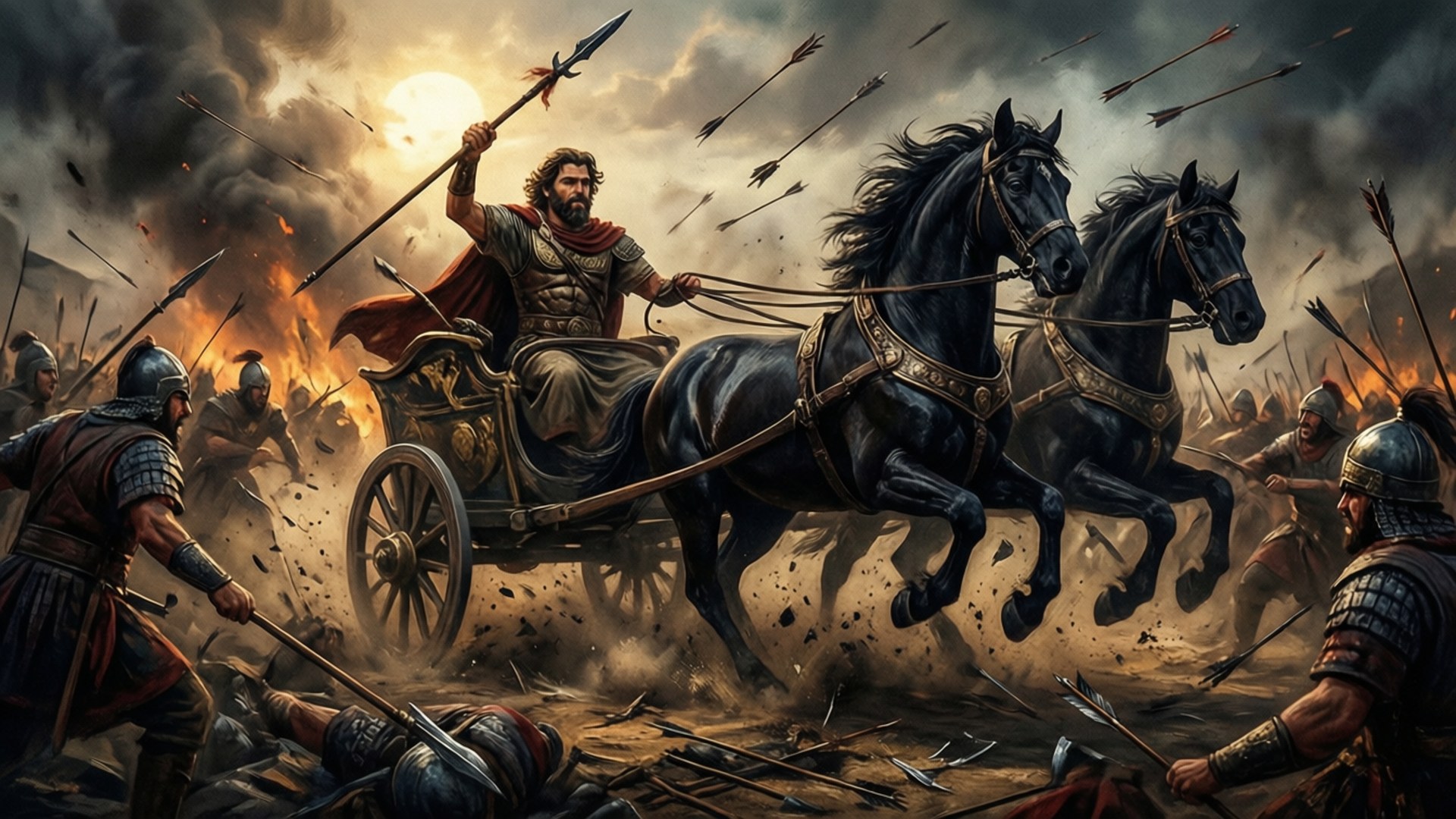 Chariot of War by Wallpapers.art Studio