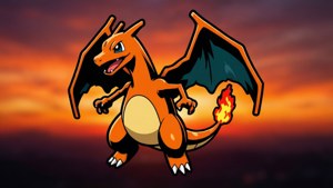Charizard Silhouette SVG