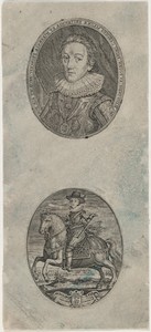 Charles I, King of England, On Horseback [bottom half]