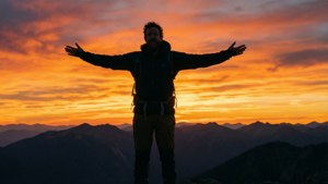 Charlie Haas Sunset Silhouette