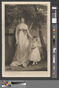 Charlotte Countess Cholmondeley and Her Son the Honorable Henry Cholmondeley