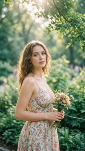 Charlotte in Central Park