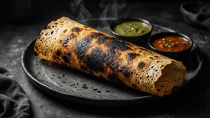 Charred Dosa Art