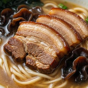 Chashu and Wood Ear