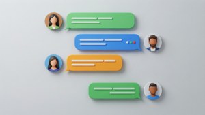 Chat Bubble Mockup