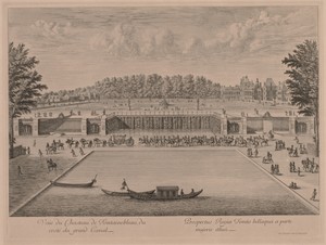 Chateau Fontainebleau from the Grand Canal