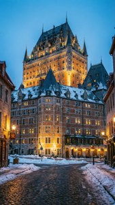 Chateau Frontenac Winter