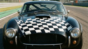Checkered Race Car