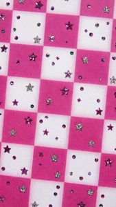 Checkered Rhinestone
