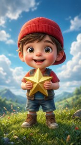 Cheerful Star Boy