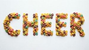 Cheerios Cheer Typography