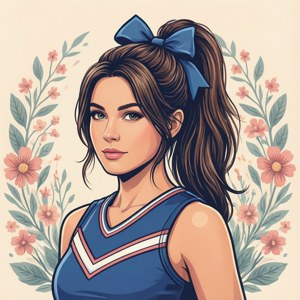 Cheerleader Portrait