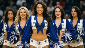 Cheerleaders in Sync