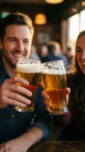 Cheers with Drafts