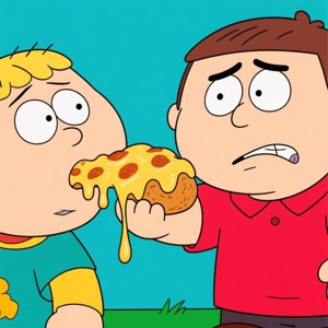 Cheesy Poof Feeding