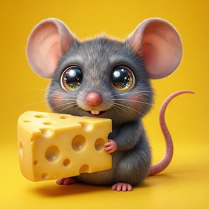 Cheesy Rat Emoji