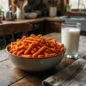 Cheetos and Milk
