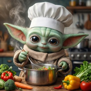 Chef Baby Yoda