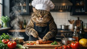 Chef Boss Cat