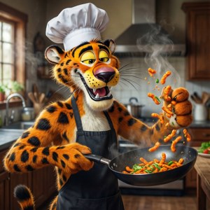Chef Chester Cooking Up Crunch