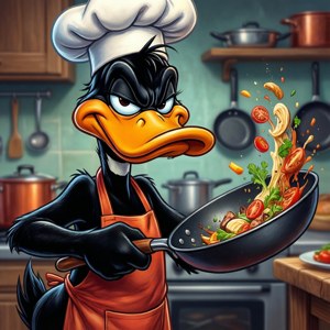 Chef Daffy Cooking