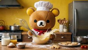 Chef Korilakkuma Baking