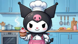 Chef Kuromi Baking