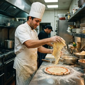 Chef Luccas at Work