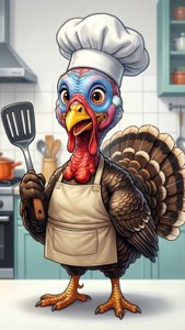 Chef Turkey Cartoon