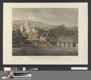 Chepstow Castle on the River Wye